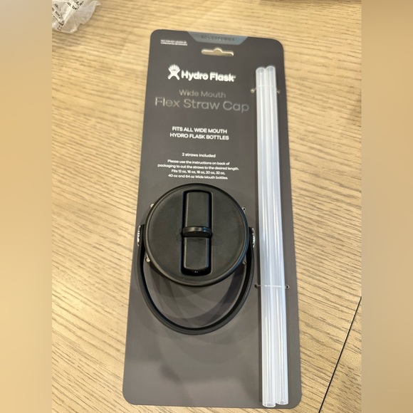 NEW Hydroflask Widemouth Flex Straw Cap—No Bottle   Fits 12,16,18,20,32,40,64 oz - Picture 1 of 14